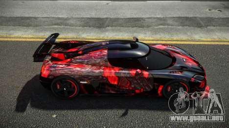 Koenigsegg Agera One RWZ S9 para GTA 4