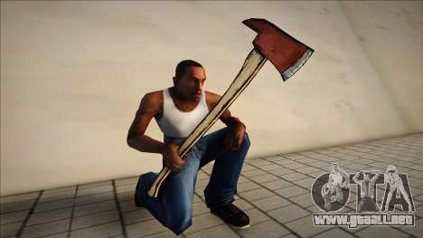 Hacha del juego The Walking Dead para GTA San Andreas