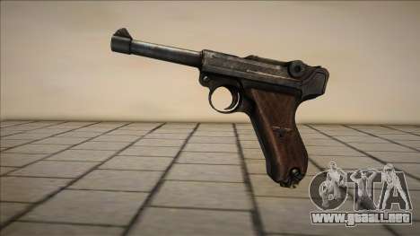 Luger Pistol para GTA San Andreas