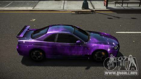 Nissan Skyline R34 ZL-R S13 para GTA 4