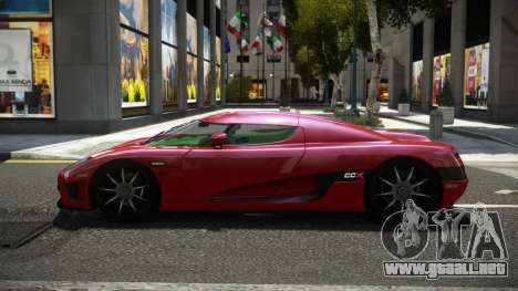 Koenigsegg CCX BQP para GTA 4