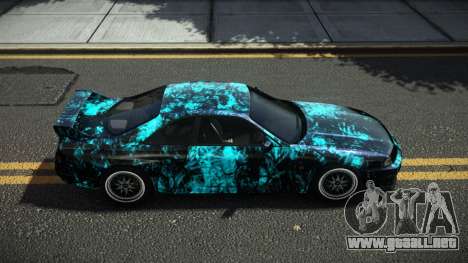 Nissan Skyline R33 DTI S12 para GTA 4