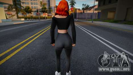 Chica joven en el estilo de CA 18 para GTA San Andreas