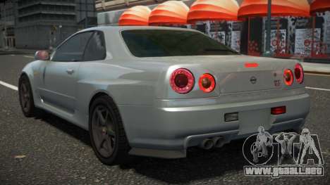 Nissan Skyline R34 BGD para GTA 4