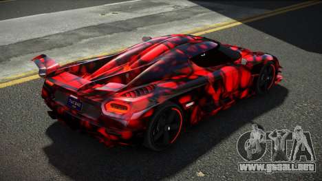 Koenigsegg Agera One RWZ S13 para GTA 4