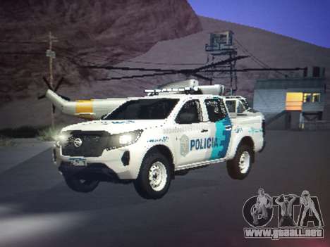 Nissan Frontier Policia PBA para GTA San Andreas