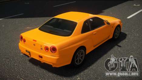 Nissan Skyline R34 BFE para GTA 4