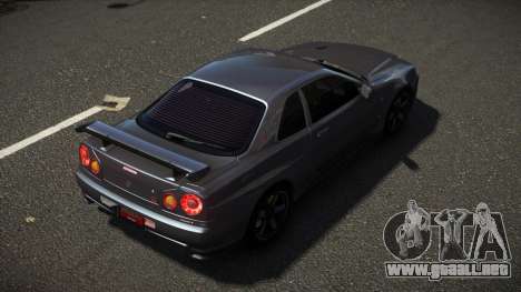 Nissan Skyline R34 ZL-R para GTA 4