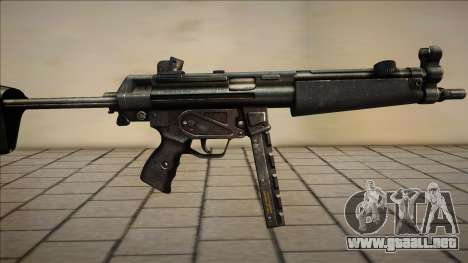 Mp5 Cromo para GTA San Andreas