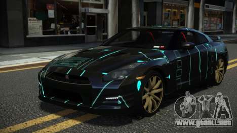 Nissan GT-R R35 JHR S4 para GTA 4