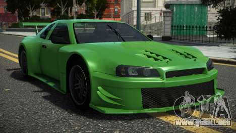 Nissan Skyline R34 JKM para GTA 4