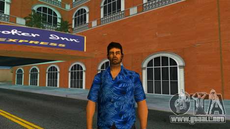 Modern palm shirts for Tommy v2 para GTA Vice City