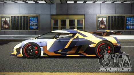 Koenigsegg Agera One RWZ S4 para GTA 4