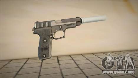 Modelo de pistola actualizado con silenciador para GTA San Andreas