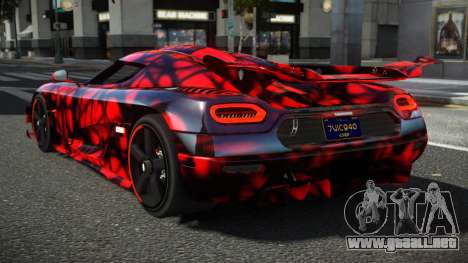 Koenigsegg Agera One RWZ S13 para GTA 4