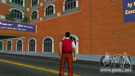 Claude from GTA 3 [Player4] para GTA Vice City