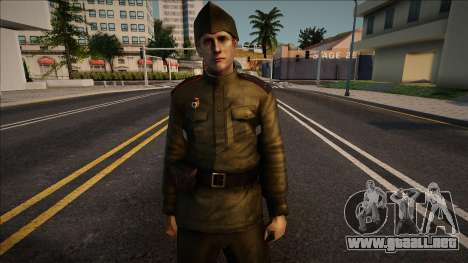 USSR Soldier v7 para GTA San Andreas