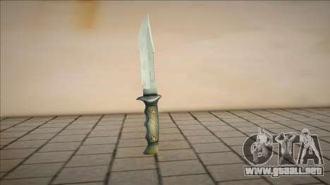 Modelo de cuchillo actualizado para GTA San Andreas