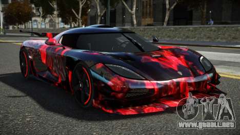 Koenigsegg Agera One RWZ S9 para GTA 4