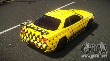 Nissan Skyline R34 ZL-R S4 para GTA 4