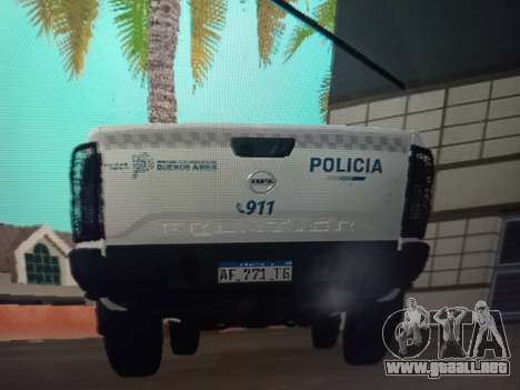 Nissan Frontier Policia PBA para GTA San Andreas