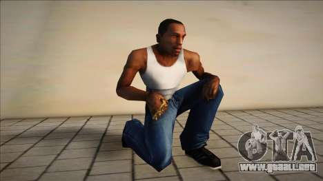 Nudillos de bronce odio para GTA San Andreas