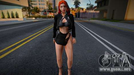 Chica joven en el estilo de CA 17 para GTA San Andreas