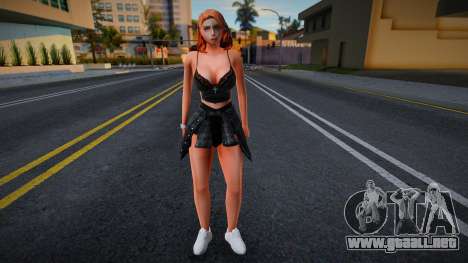 Chica joven en el estilo de CA 14 para GTA San Andreas