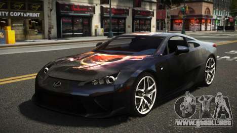 Lexus LFA JHK S14 para GTA 4