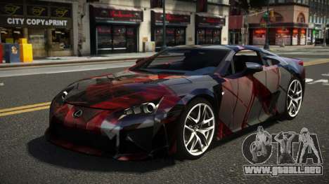 Lexus LFA JHK S8 para GTA 4