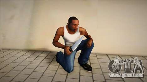 Cuchillo del juego The Walking Dead para GTA San Andreas