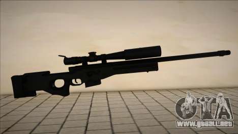 Rifle de francotirador cromado para GTA San Andreas