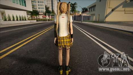 Marie Rose in School Uniform - Yellow para GTA San Andreas