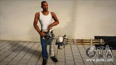 Minigun Gears of War para GTA San Andreas