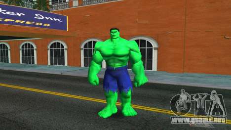 Accurate Size Hulk From Hulk 2003 Game para GTA Vice City