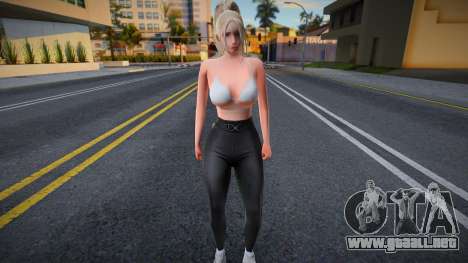 Muchacha joven en el estilo de CA 6 para GTA San Andreas