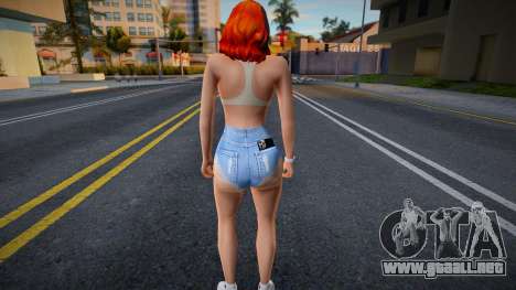 Chica joven en el estilo de CA 16 para GTA San Andreas