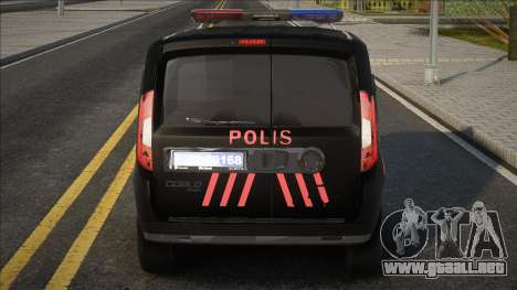 Fiat Doblo Maxi Yunus Polis para GTA San Andreas