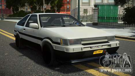 Toyota AE86 BVC para GTA 4