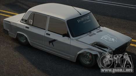 Vaz 2107 Pa Goradu para GTA San Andreas