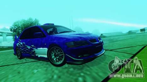 Mitsubishi Lancer Evolution IX FQ-360 2007 para GTA San Andreas