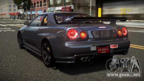 Nissan Skyline R34 ZL-R para GTA 4