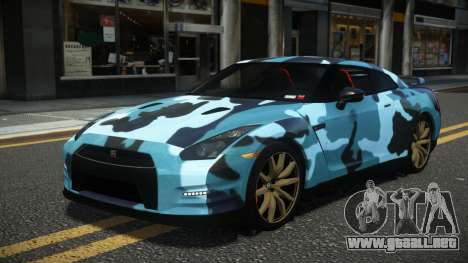 Nissan GT-R R35 JHR S10 para GTA 4