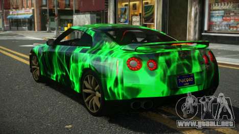 Nissan GT-R R35 JHR S6 para GTA 4