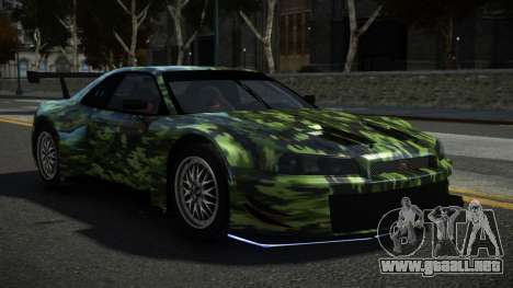 Nissan Skyline R34 XF-R S3 para GTA 4