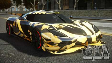 Koenigsegg Agera One RWZ S7 para GTA 4