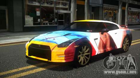 Nissan GT-R R35 JHR S11 para GTA 4