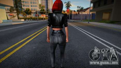 Muchacha joven en el estilo de SA 13 para GTA San Andreas