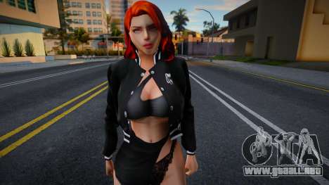 Chica joven en el estilo de CA 17 para GTA San Andreas