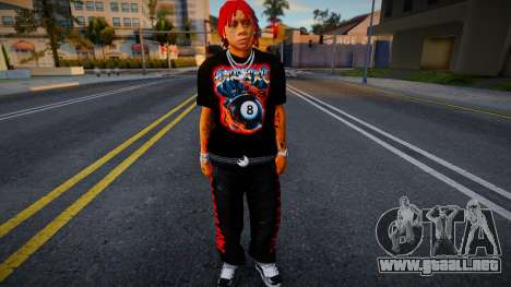 Trippie Redd v1 para GTA San Andreas